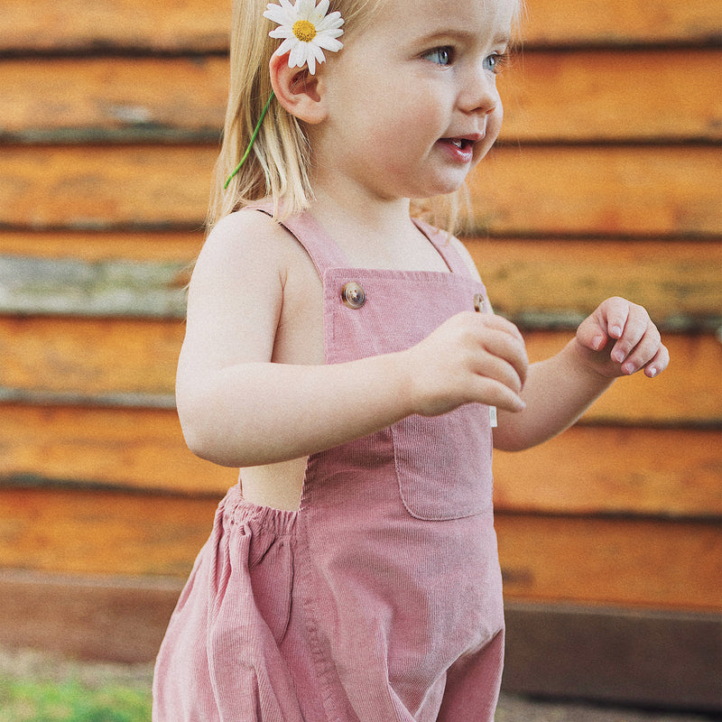 Cord Overall - Blush