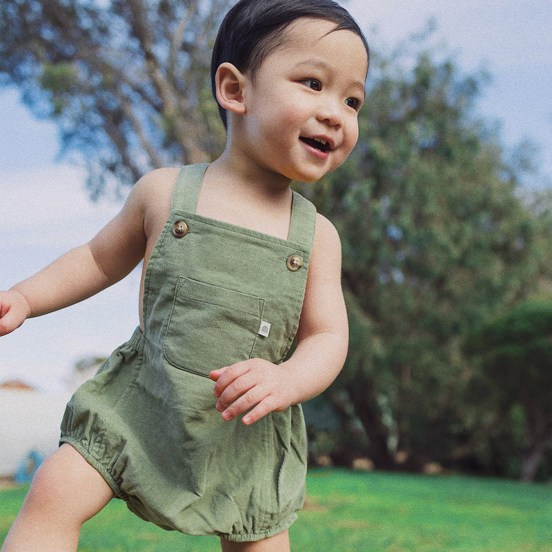 Cord Overall - Sage