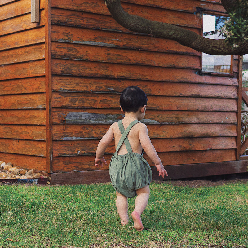 Cord Overall - Sage