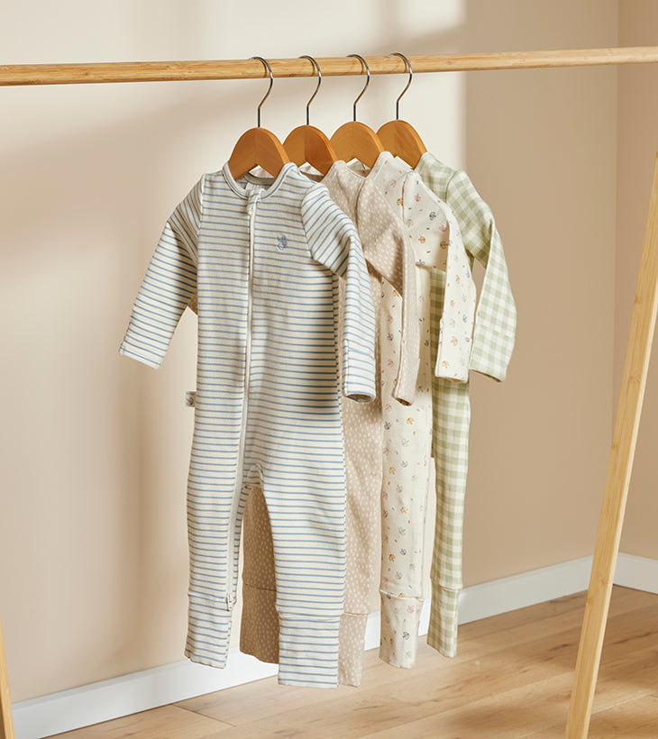 Grow Kindly - Light Zippee Baby Romper 0.2 TOG