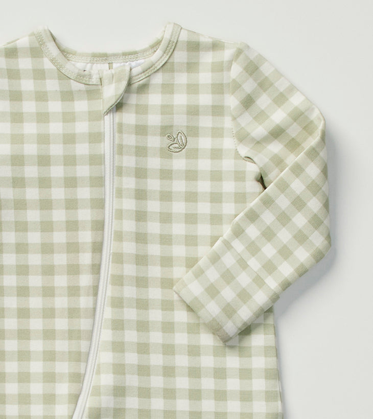 Grow Kindly - Light Zippee Baby Romper 0.2 TOG