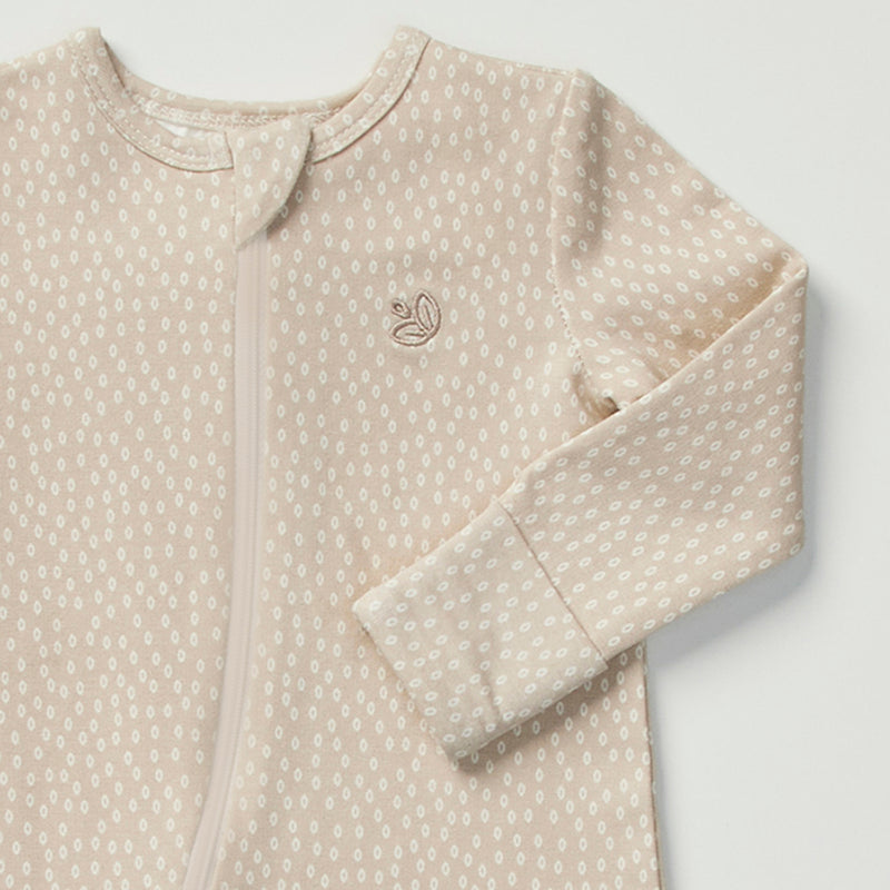 Light Zippee Baby Romper 0.2 TOG - Oat Little Pod