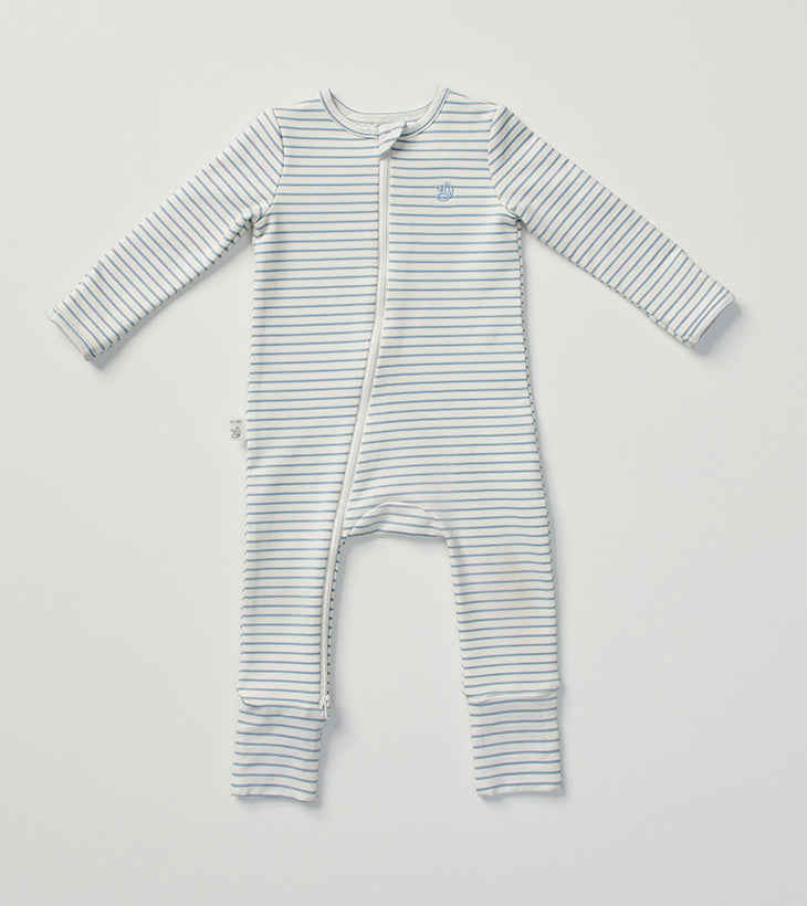 Grow Kindly - Light Zippee Baby Romper 0.2 TOG