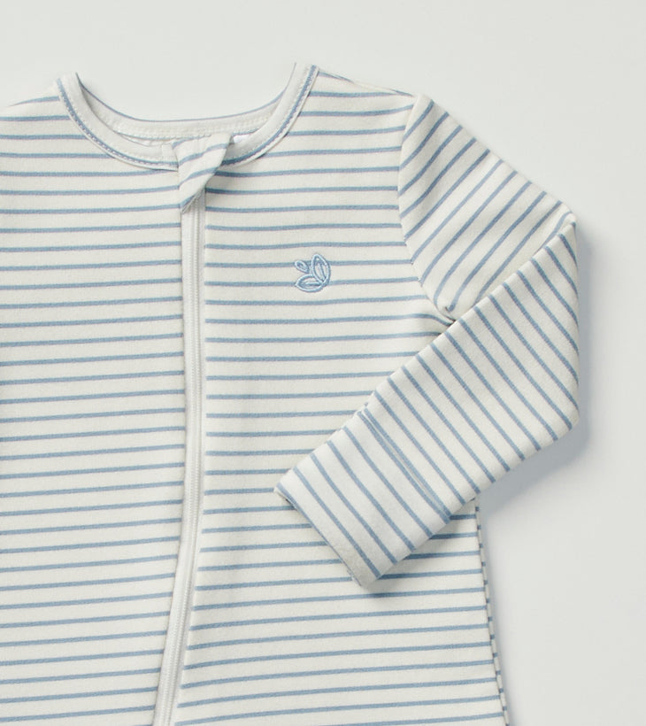 Grow Kindly - Light Zippee Baby Romper 0.2 TOG