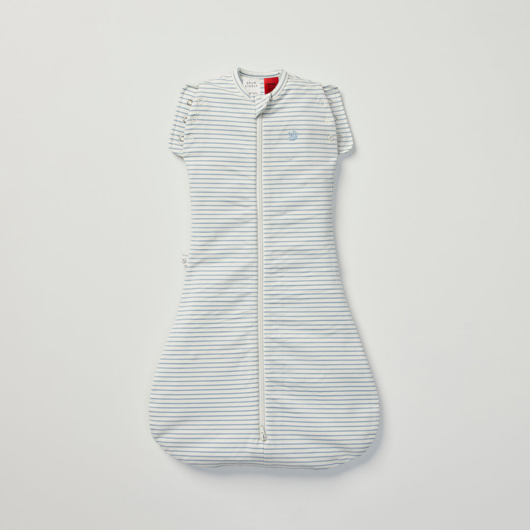 Swaddle Sleeping Bag 0.5 TOG - Dusk Blue Stripe