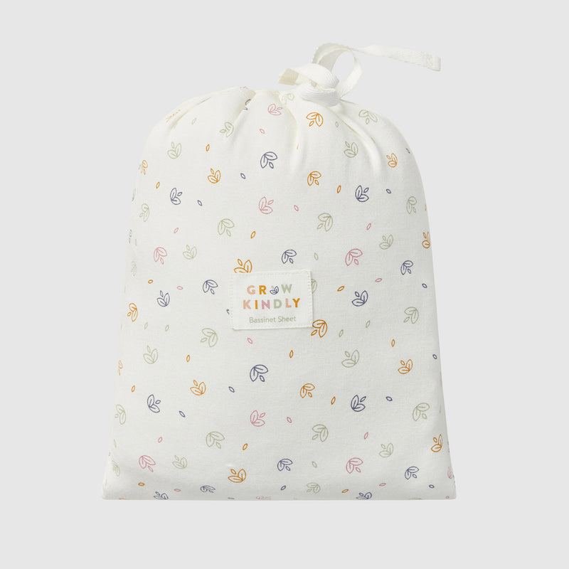 Fitted Bassinet Sheet - Rainbow Dreaming