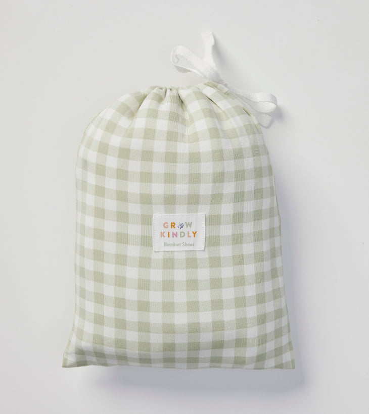 Grow Kindly - Fitted Bassinet Sheet