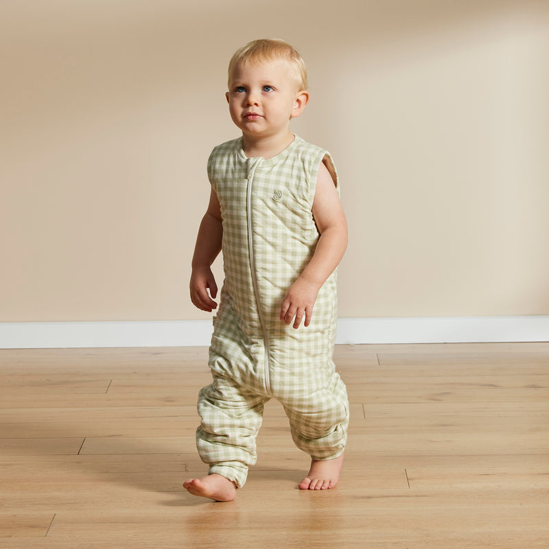 Grow Sleep Suit 2.5 TOG - Gumleaf Gingham
