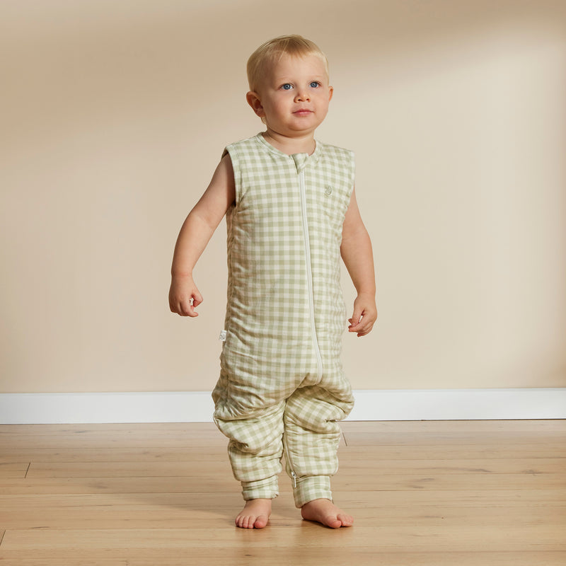 Grow Sleep Suit 1.0 TOG - Gumleaf Gingham