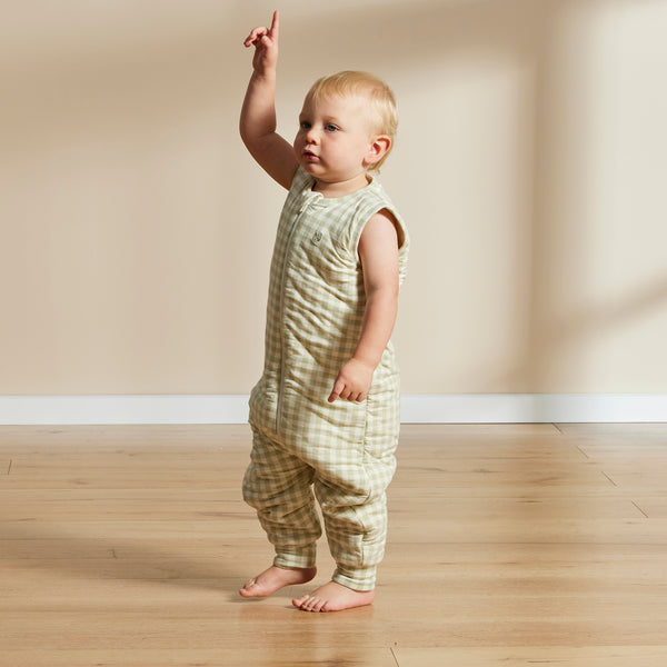 Grow Sleep Suit 1.0 TOG - Gumleaf Gingham