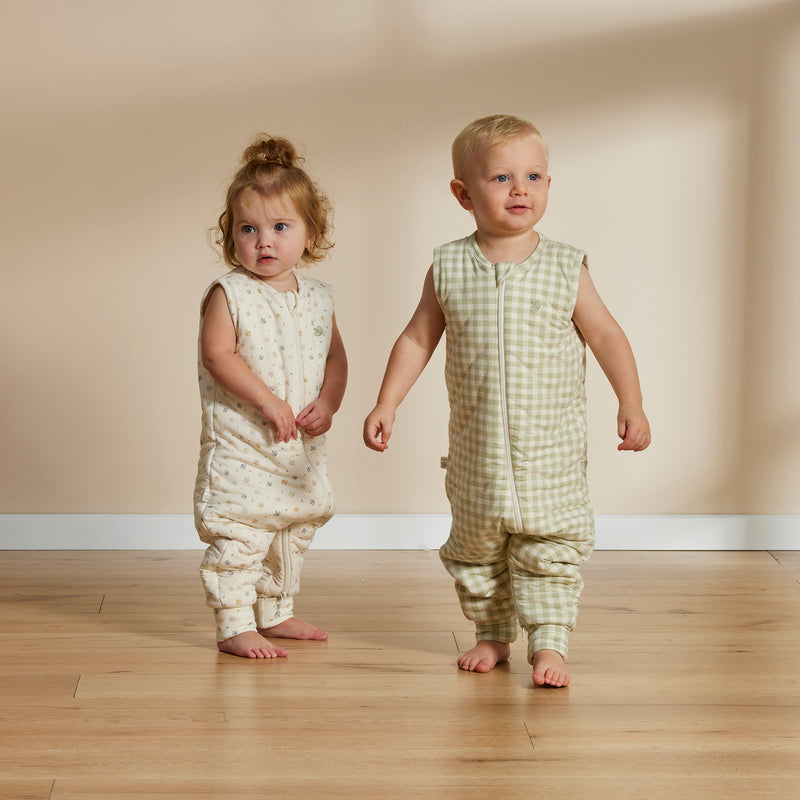Grow Sleep Suit 2.5 TOG - Gumleaf Gingham