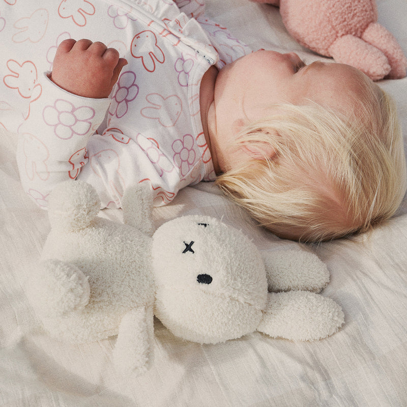 Miffy Sitting Terry Plush Toy in Cream