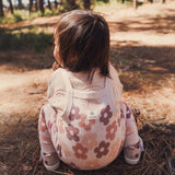Jacquard Knit Overall - Blooming