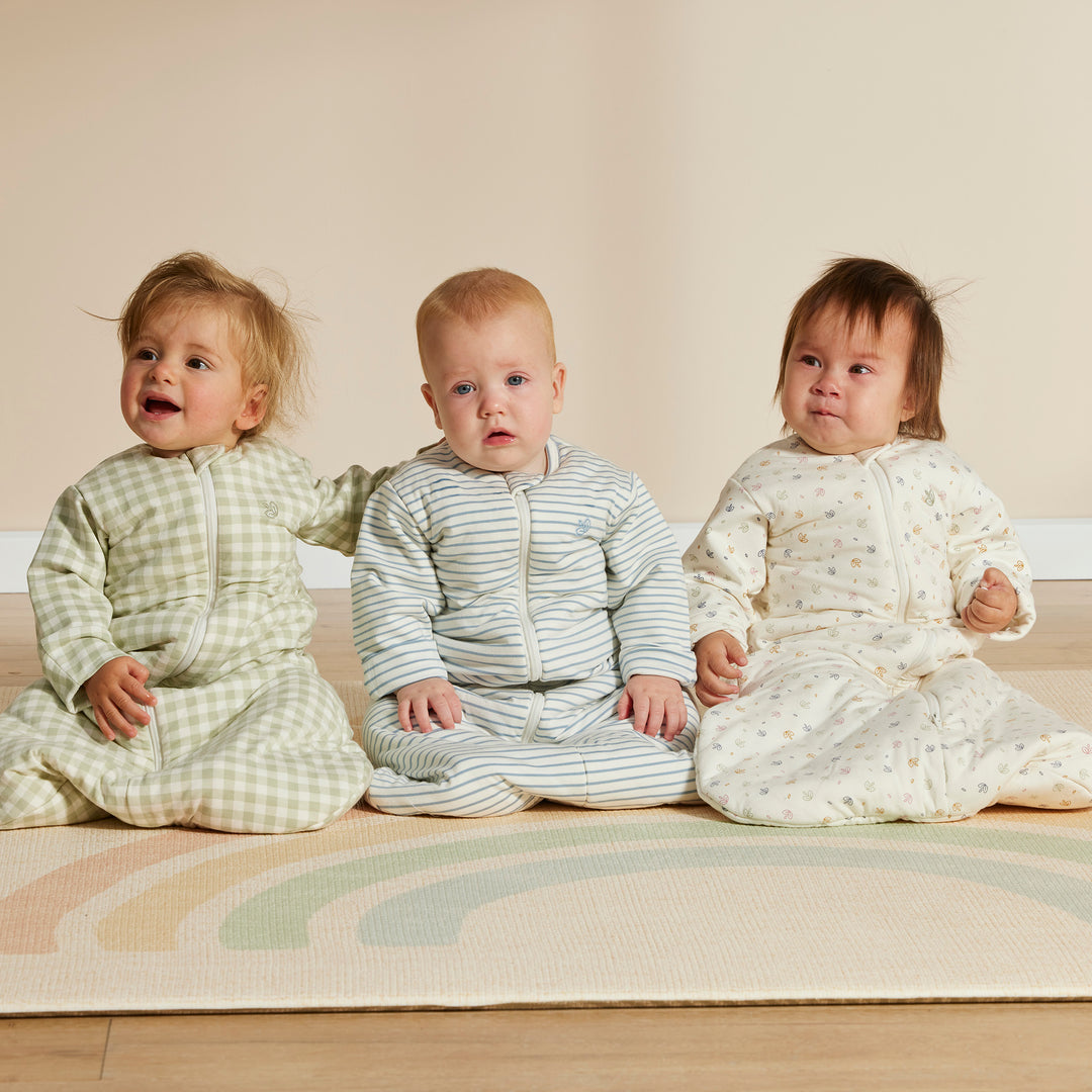 Long Sleeve Sleeping Bag 2.5 TOG - Gumleaf Gingham