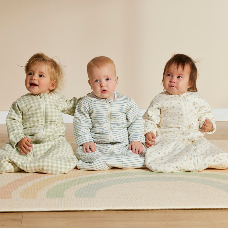 Long Sleeve Sleeping Bag 2.5 TOG - Gumleaf Gingham