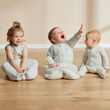 Warm Zippee Baby Romper 0.5 TOG - Dusk Blue Stripe