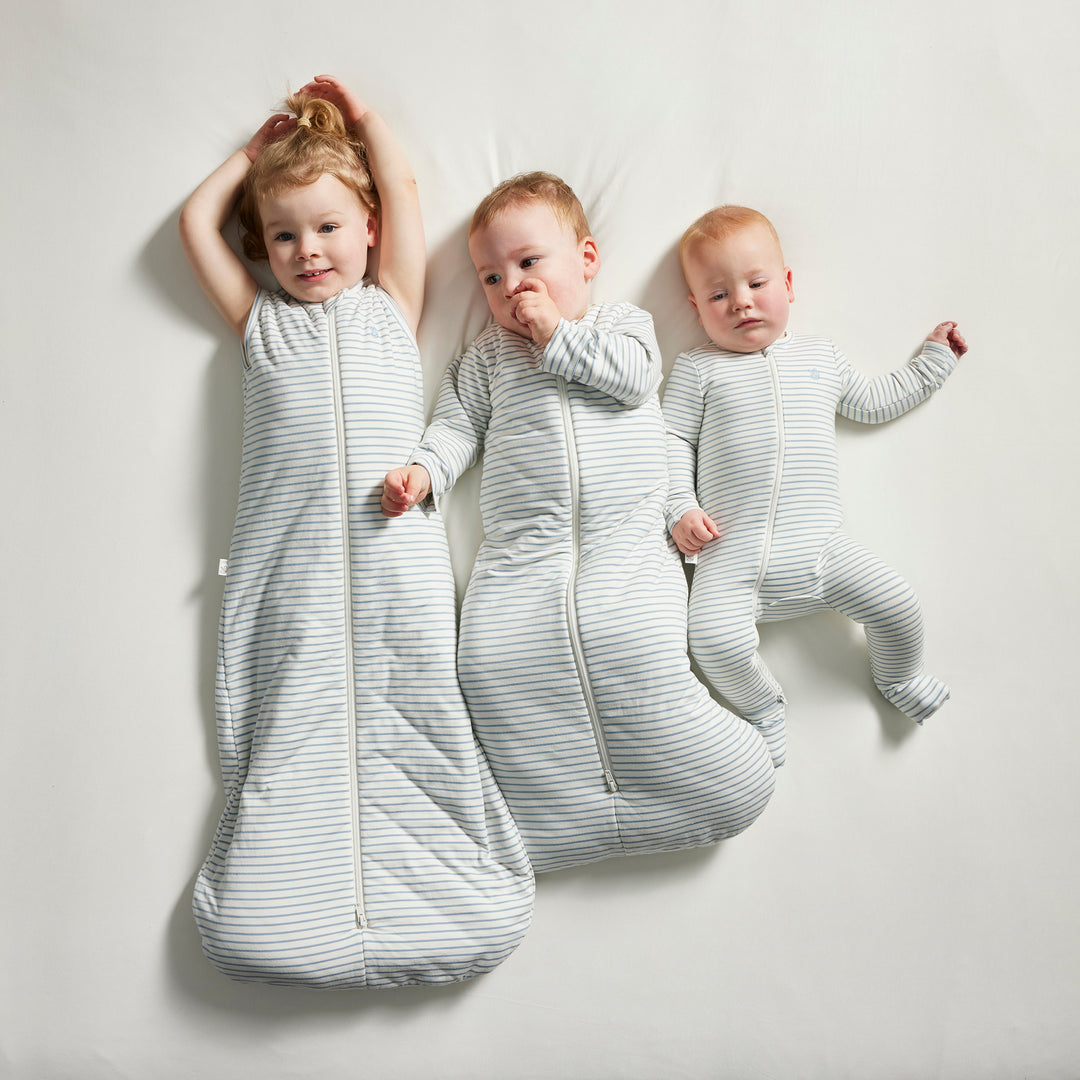 Sleeping Bag 1.0 TOG - Dusk Blue Stripe