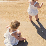 Shirred Romper - Little Petal