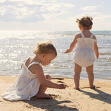 Shirred Romper - Little Petal