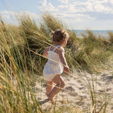 Shirred Romper - Little Petal