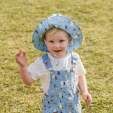 Miffy Broad Brim Hat - Harbor Blue