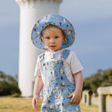 Miffy Broad Brim Hat - Harbor Blue