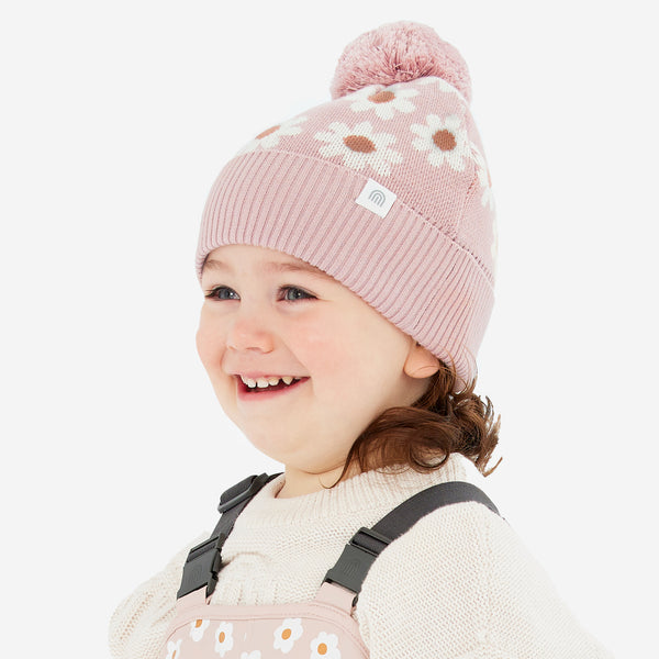 Jacquard Knit Beanie - Paper Daisy