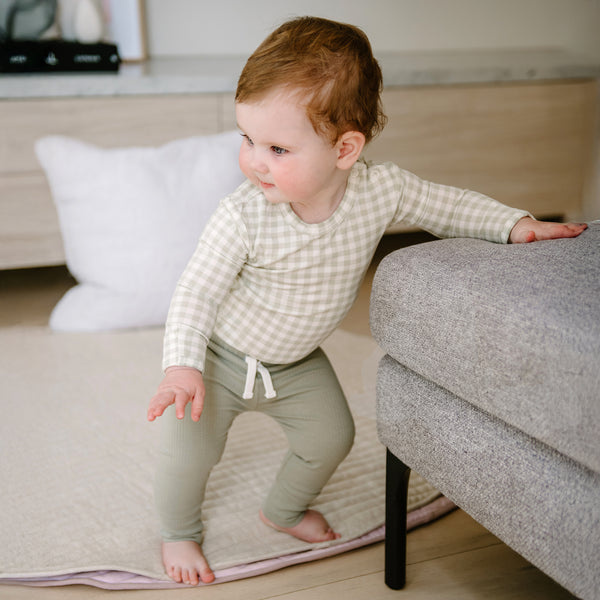 Rib Legging - Sage