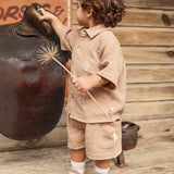 Woven Short - Mocha