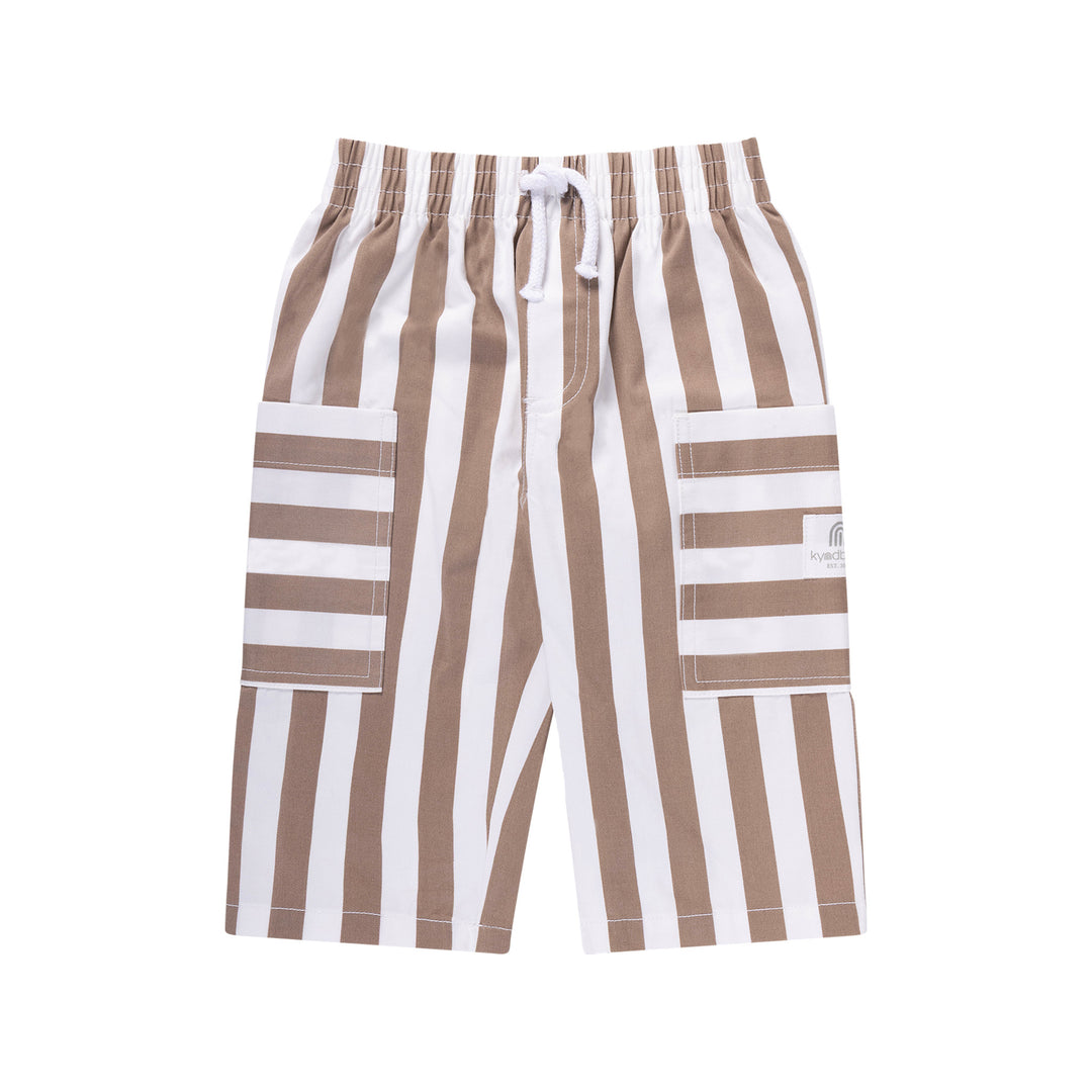 Stripe Pant - Brown Stripe