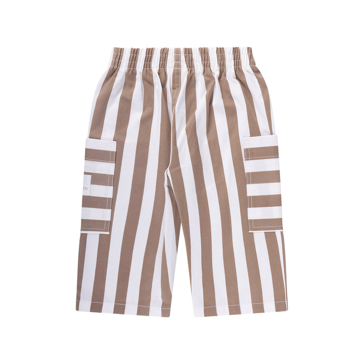 Stripe Pant - Brown Stripe
