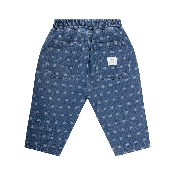 Denim Pant - Denim Dot