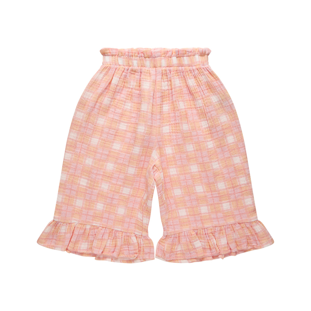 Frill Pant - Check