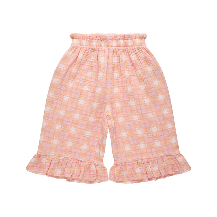 Frill Pant - Check
