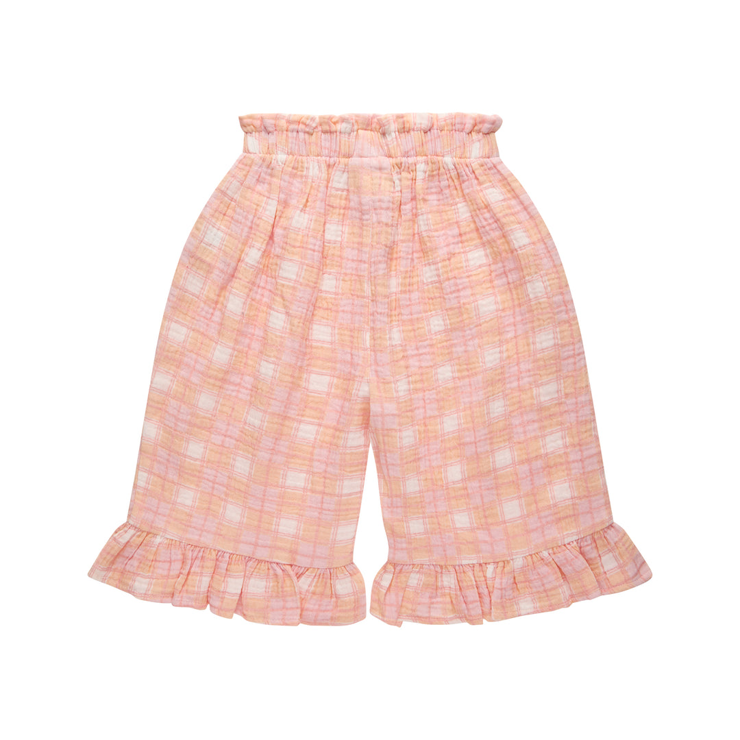 Frill Pant - Check