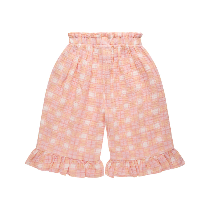 Frill Pant - Check