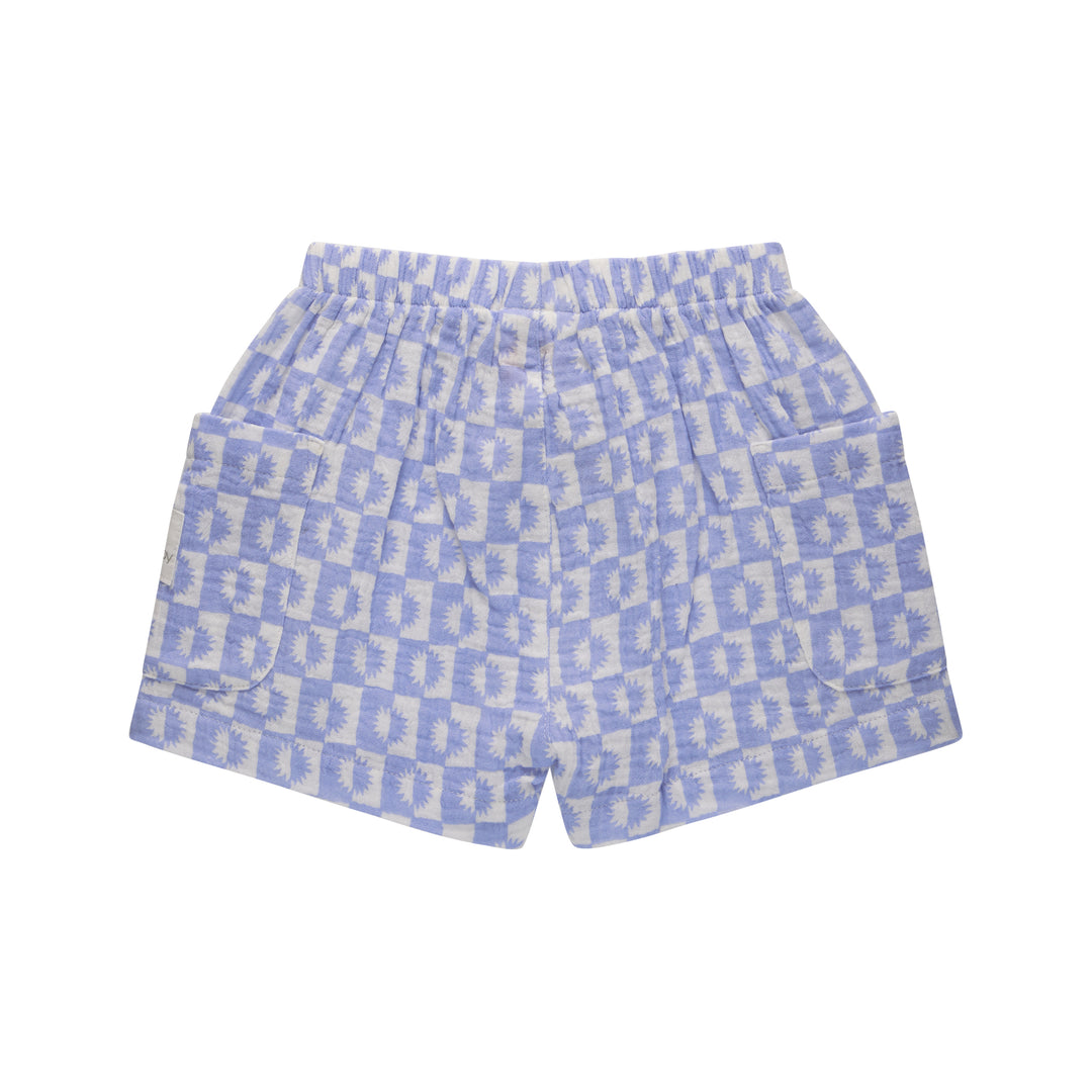 Woven Short - Blue Sunrise