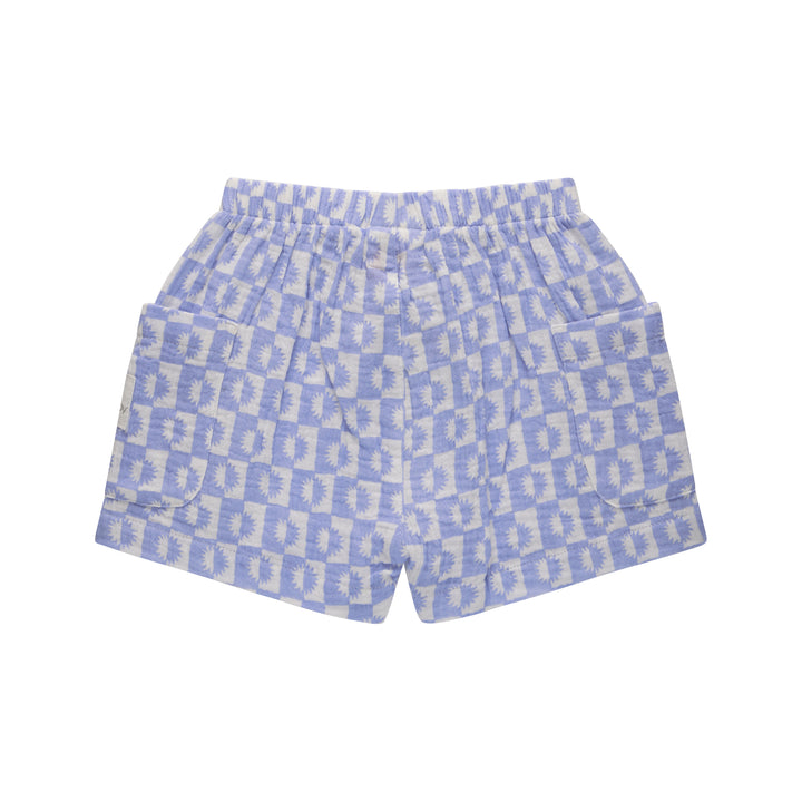 Woven Short - Blue Sunrise