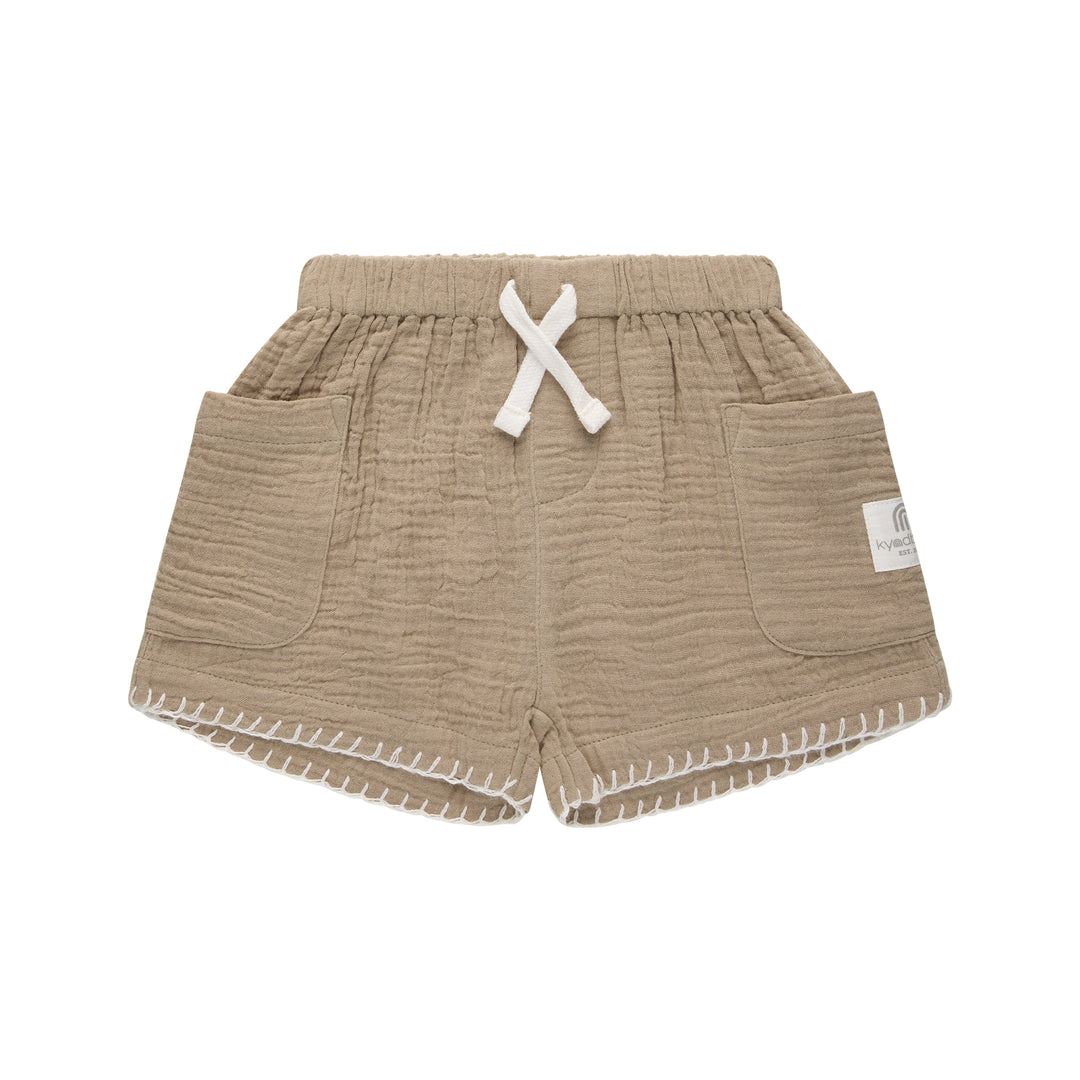 Woven Short - Mocha