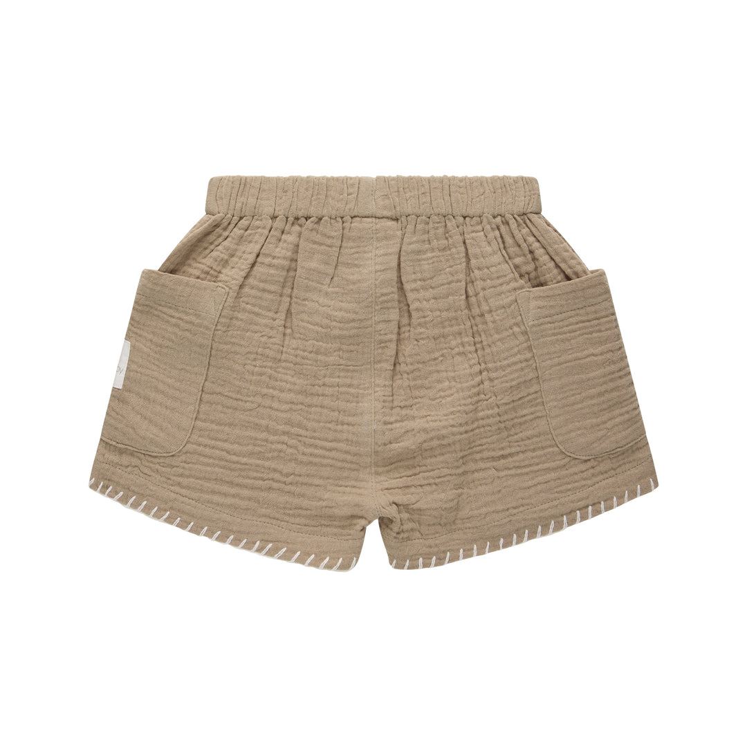 Woven Short - Mocha