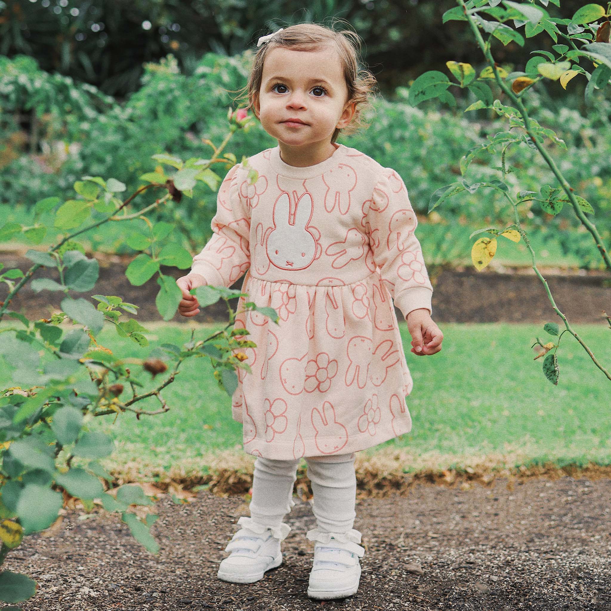 Miffy Sweater Dress for Babies – Baby Pink | Cosy & Limited Edition ...