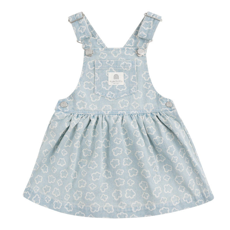 Pinafore - Washed Denim
