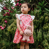 Miffy Heart Pinafore - Strawberry