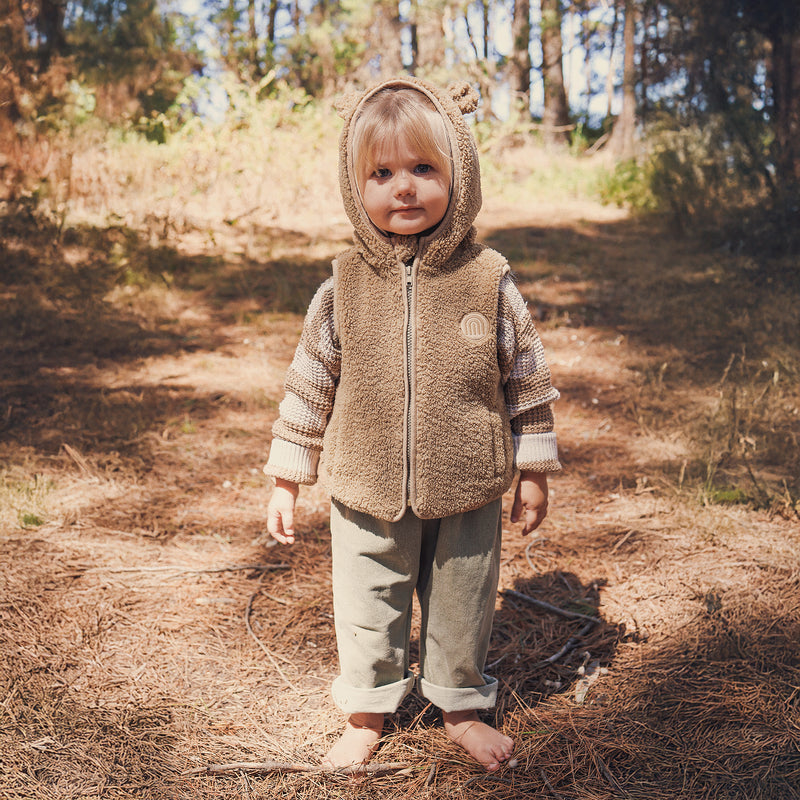 Sherpa Vest - Mocha