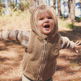 Sherpa Vest - Mocha