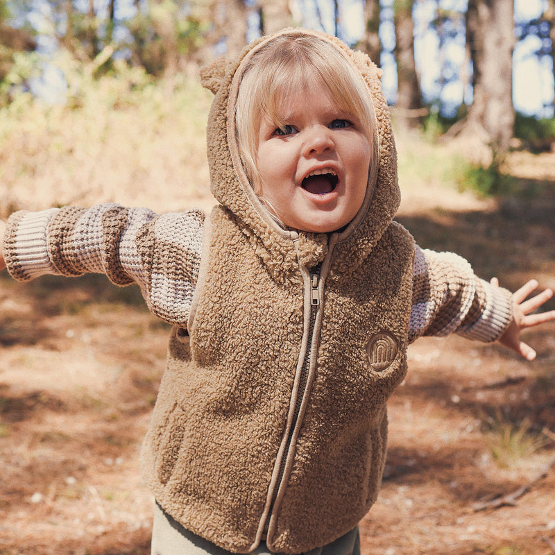 Sherpa Vest - Mocha