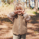 Sherpa Vest - Mocha