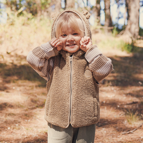 Sherpa Vest - Mocha
