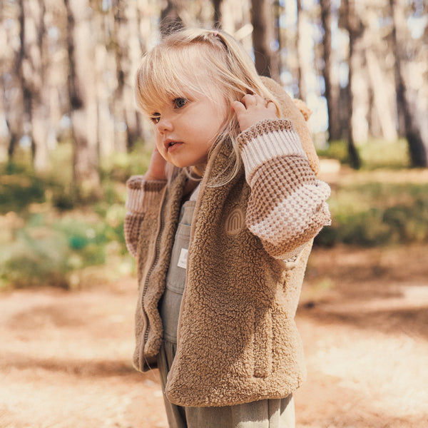 Sherpa Vest - Mocha