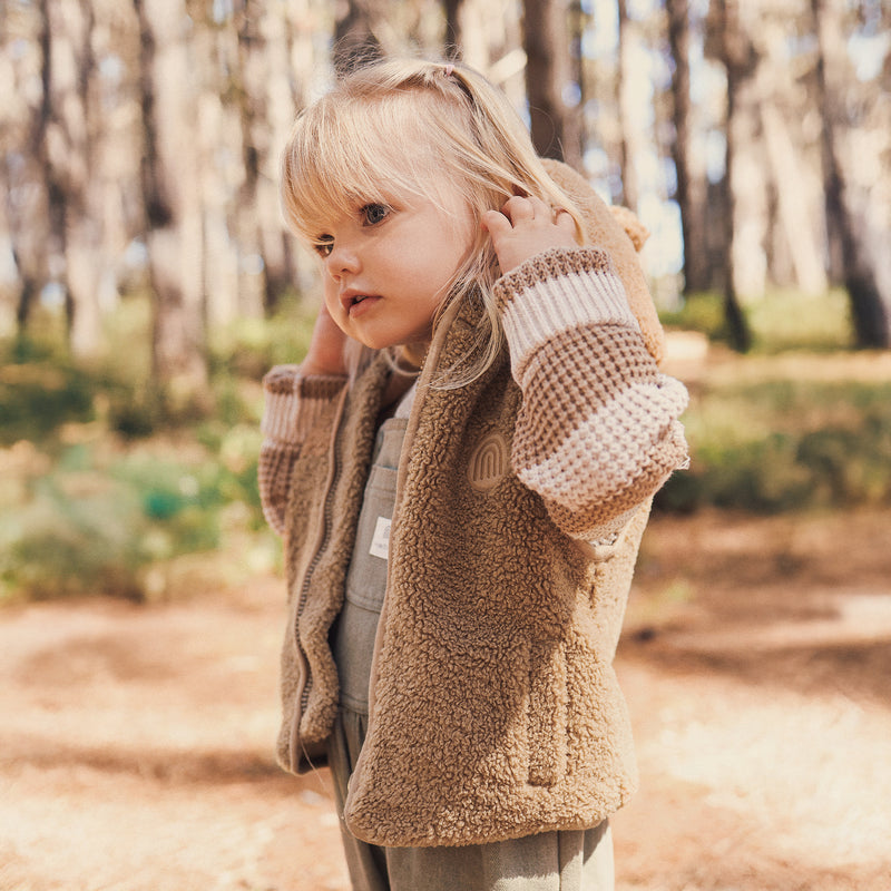 Sherpa Vest - Mocha